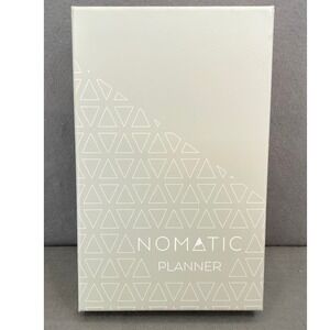 NOMATIC Planner Black 12 Month‎ Undated Goal Setting Productivity